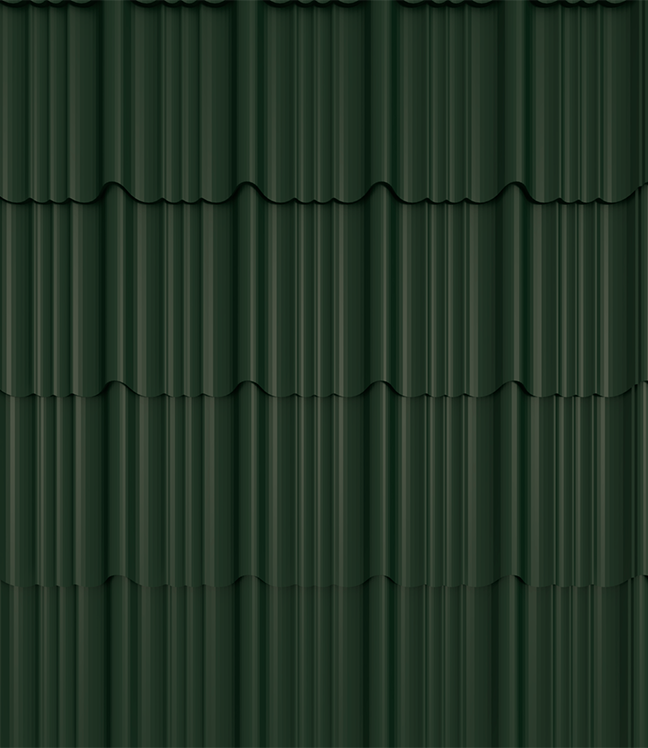 Trinity Versatile Roofing Sheet -Forest Green1 28G Matte