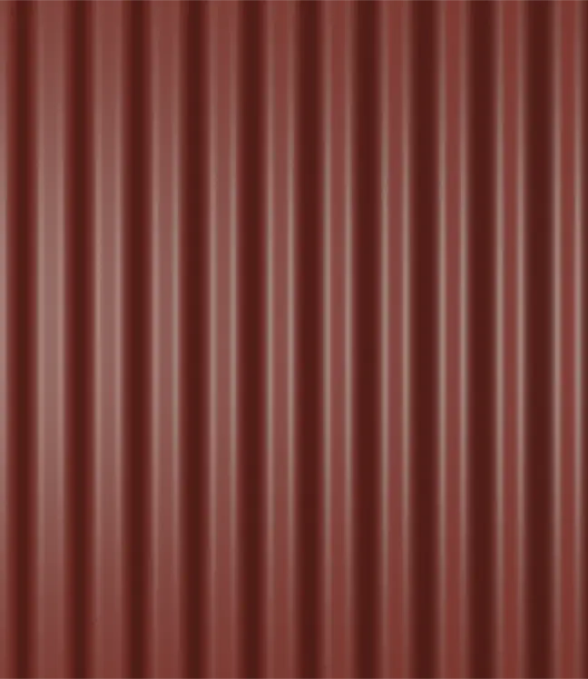 Corrugated Roofing Sheet - Maroon1 28G Matte