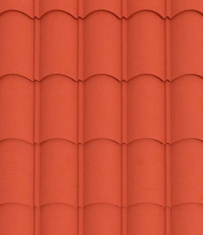 Trinity Orientile Roofing Sheet - Tile Red1 28G Matte
