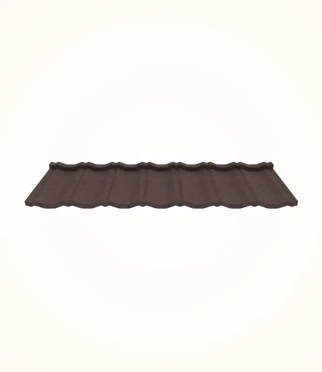 Stone Coated Classic Roofing Tiles - Chocolate Brown