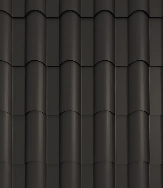 Trinity Eurotile Roofing Sheet - Charcoal Grey1 28G Matte