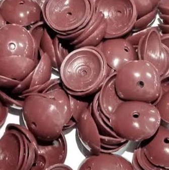 Rubber Washers Coloured