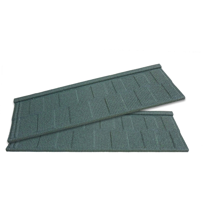Shingles Tile Alu Zinc Volcanic Stone Dark Green