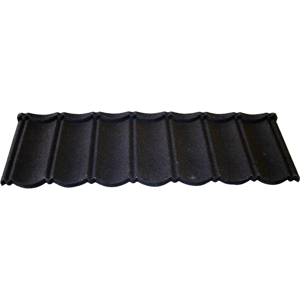 Classic Tile Alu Zinc Volcanic Stone Black