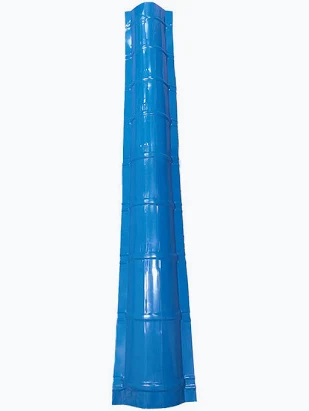 Roll Top Ridge Cap Glossy Ocean Blue