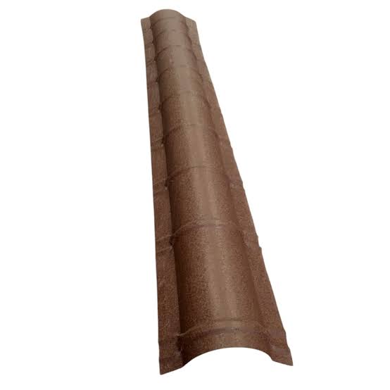Roll Top Ridge Cap Matte Chocolate Brown
