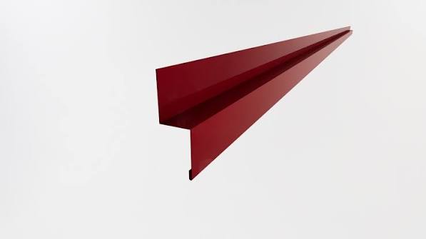 Side Flashing Matte Tile Red