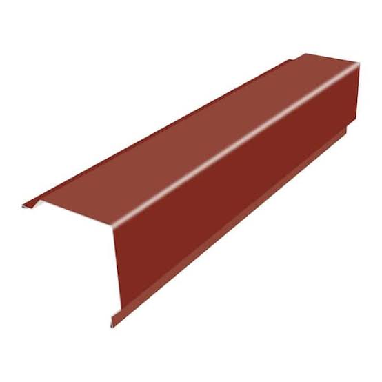 Side Flashing Matte Brick Red