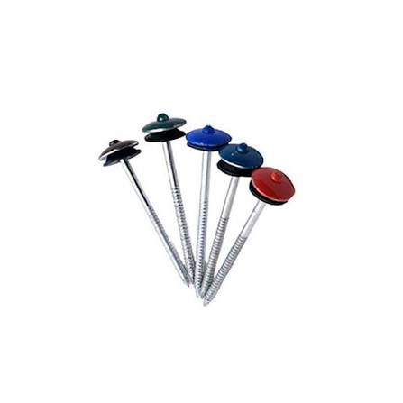 Roofing Nails and Rubber Washers
